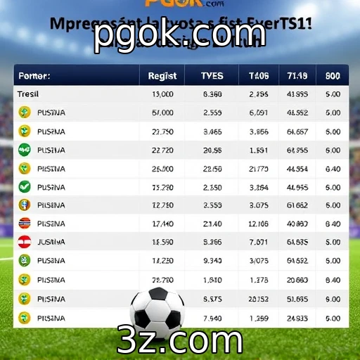 pgok.com Explorando as Majorações nas Apostas de Futebol Esta Temporada